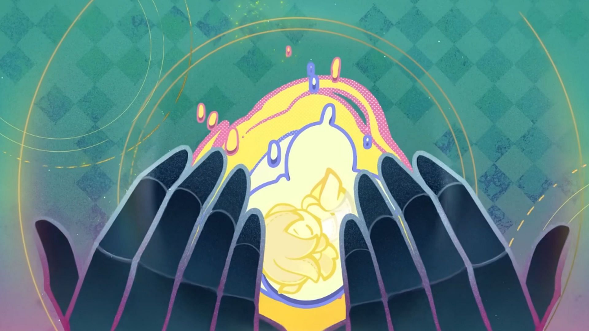 Rhinedottir, as briefly shown in the story teaser “The Mages’ Tea Party” (Image via HoYoverse)